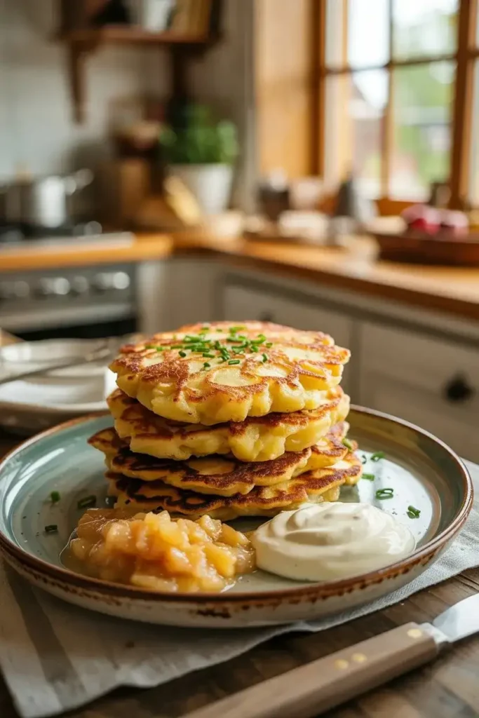 AUTHENTIC German Potato Pancakes
