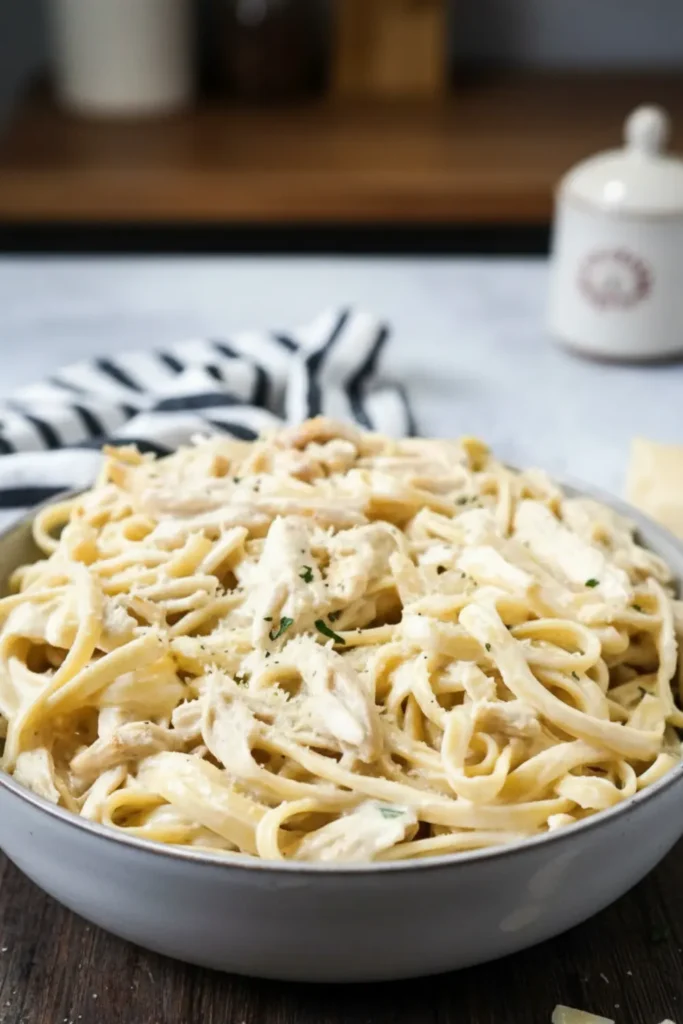 Creamy Garlic Parmesan Chicken Pasta