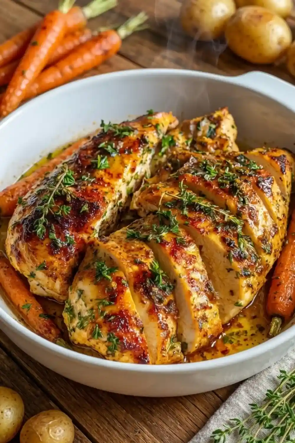 Juicy Oven Baked Chicken Breast