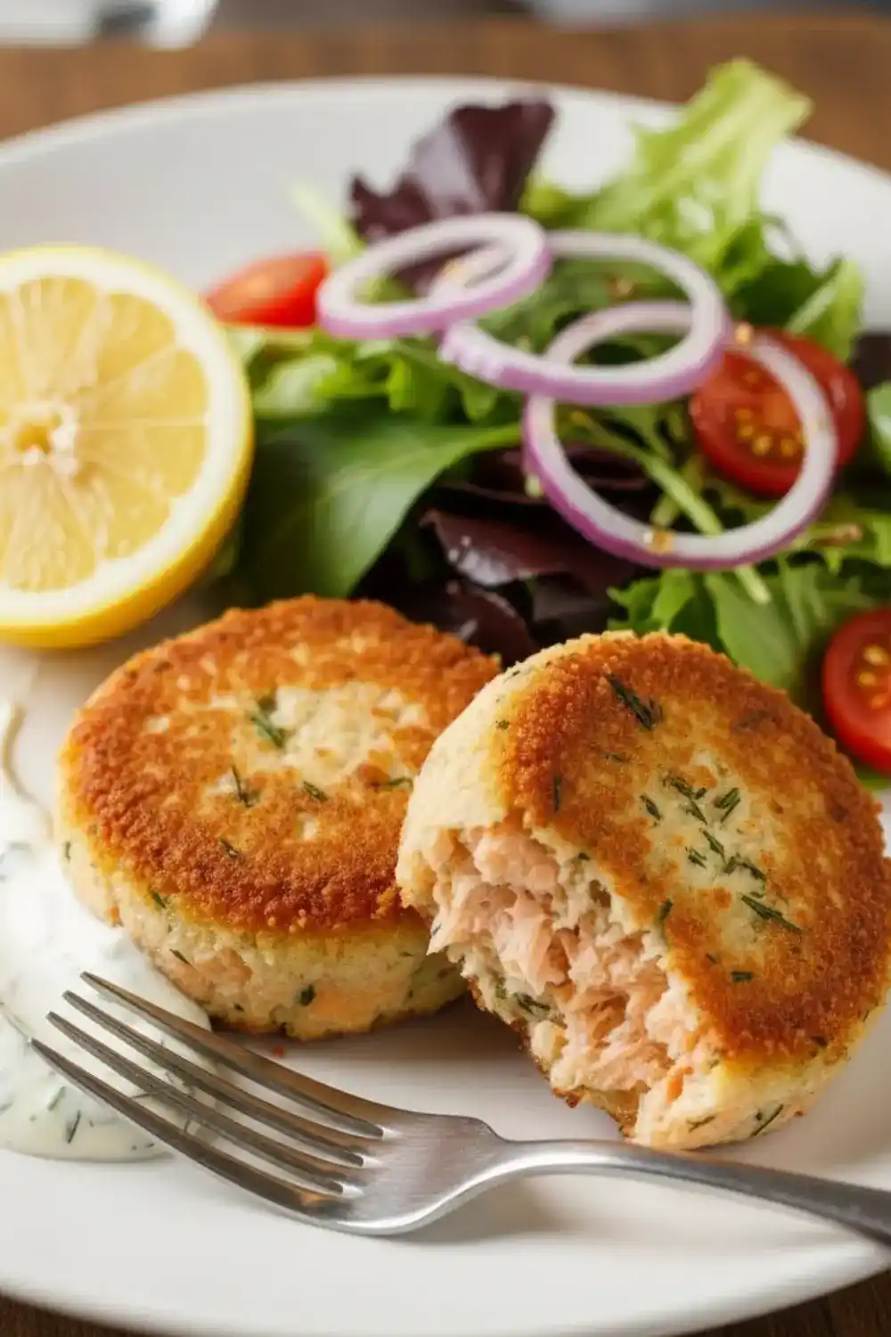 simple salmon cake recipe