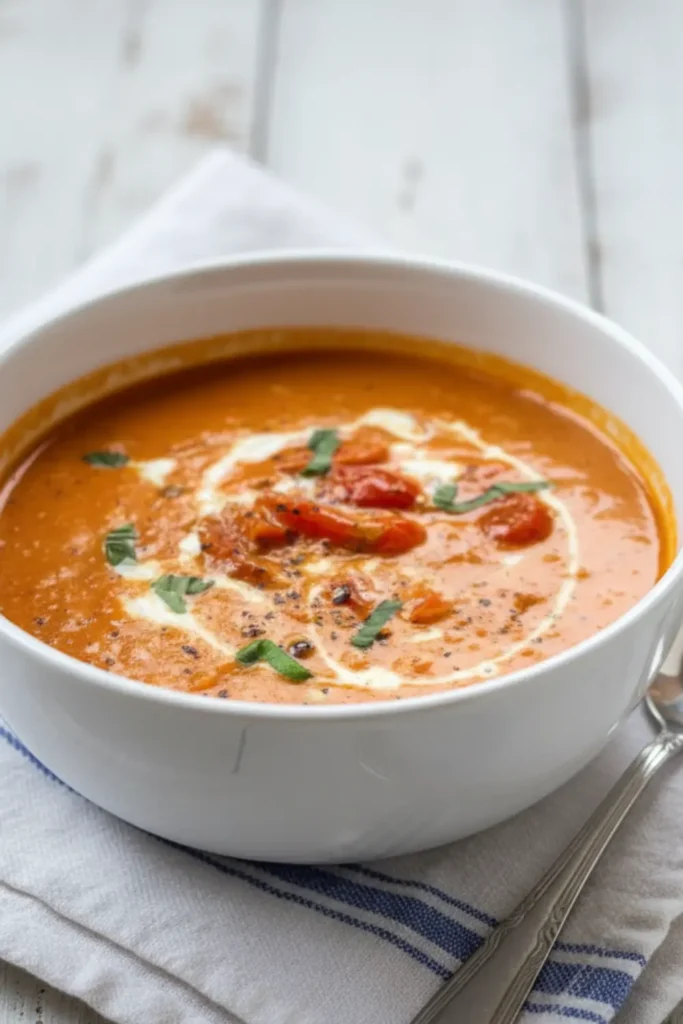 Creamy Tomato Basil Soup