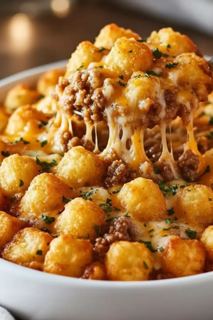 Easy Tater Tot Casserole