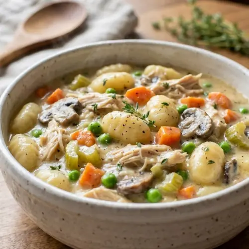 Gnocchi Chicken Pot Pie