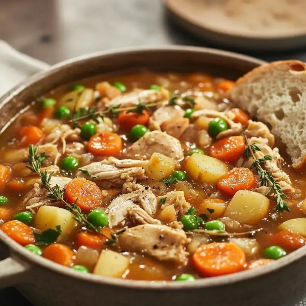 Hearty Chicken And Vegetable Stew