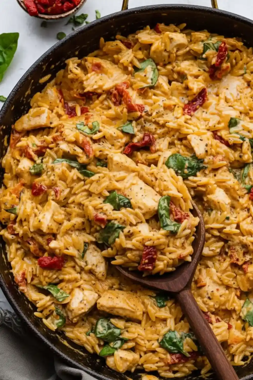 One Pan Marry Me Chicken Orzo