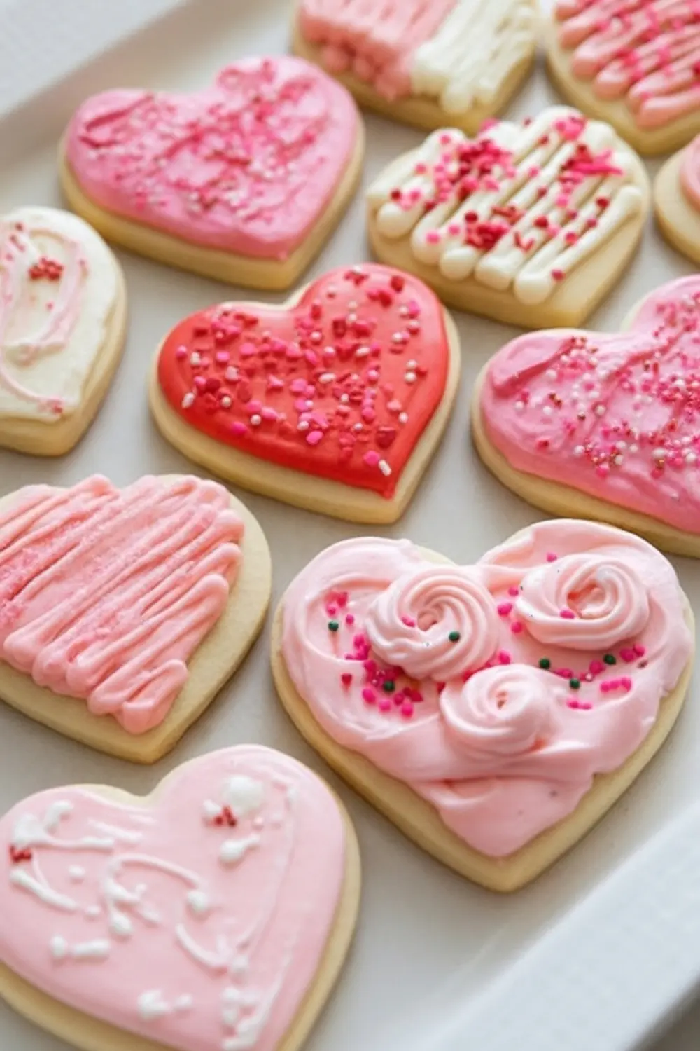 Valentines Day Sugar Cookies