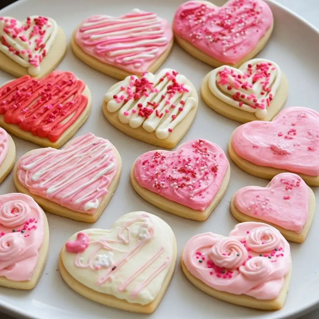 Valentines Sugar Cookies