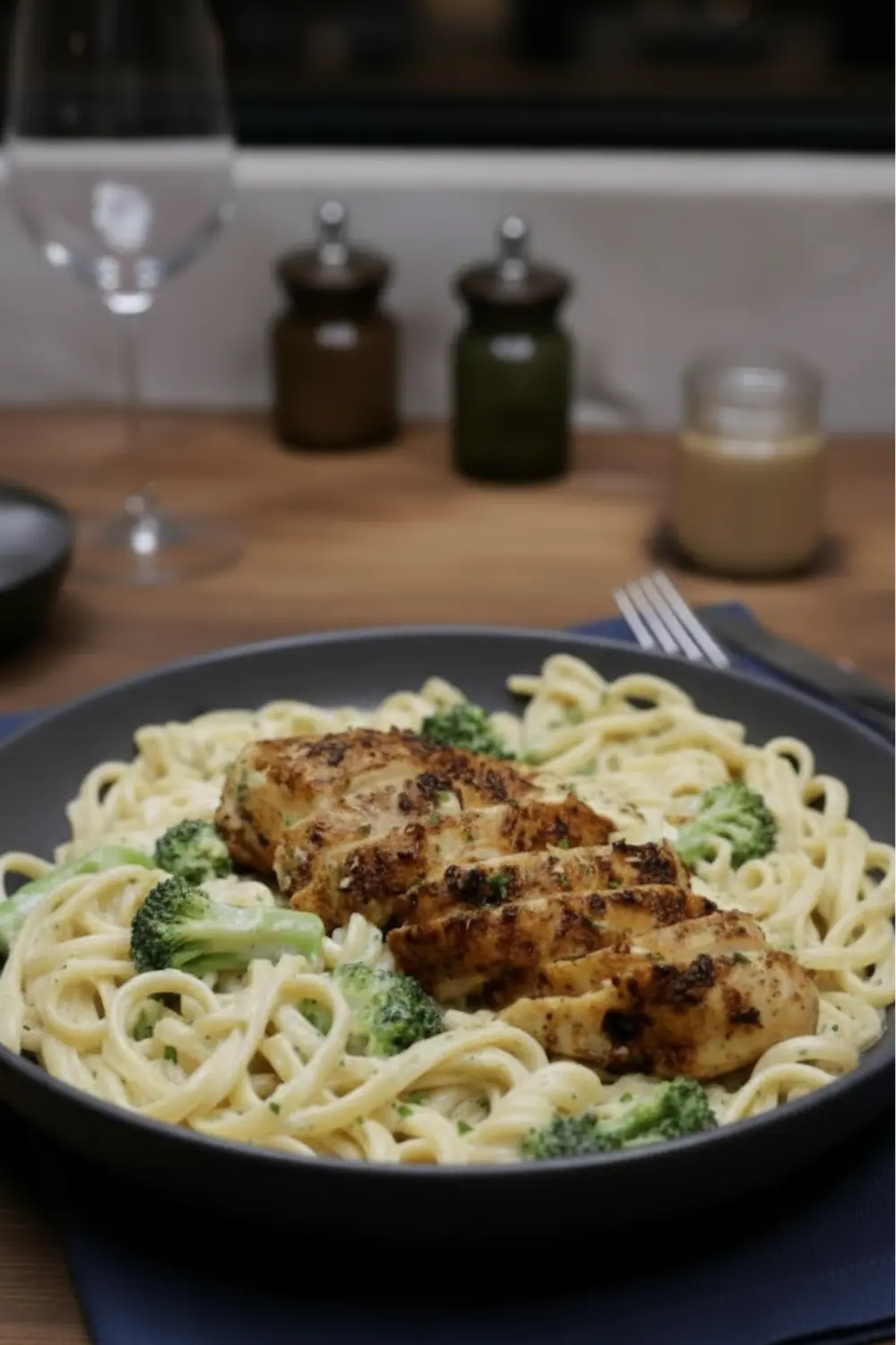 easy Chicken Alfredo Pasta With Broccoli