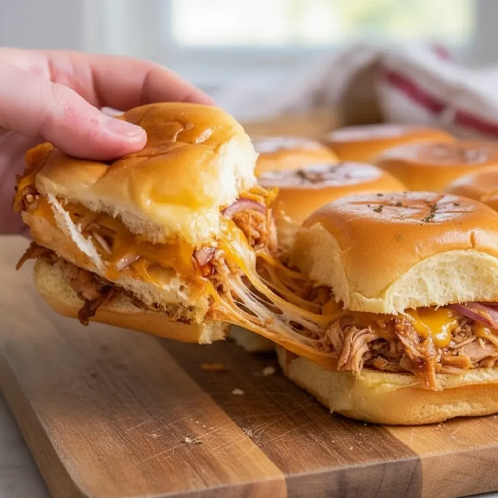 BBQ Chicken Sliders
