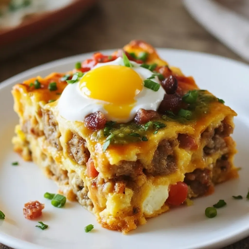 Breakfast Burrito Casserole
