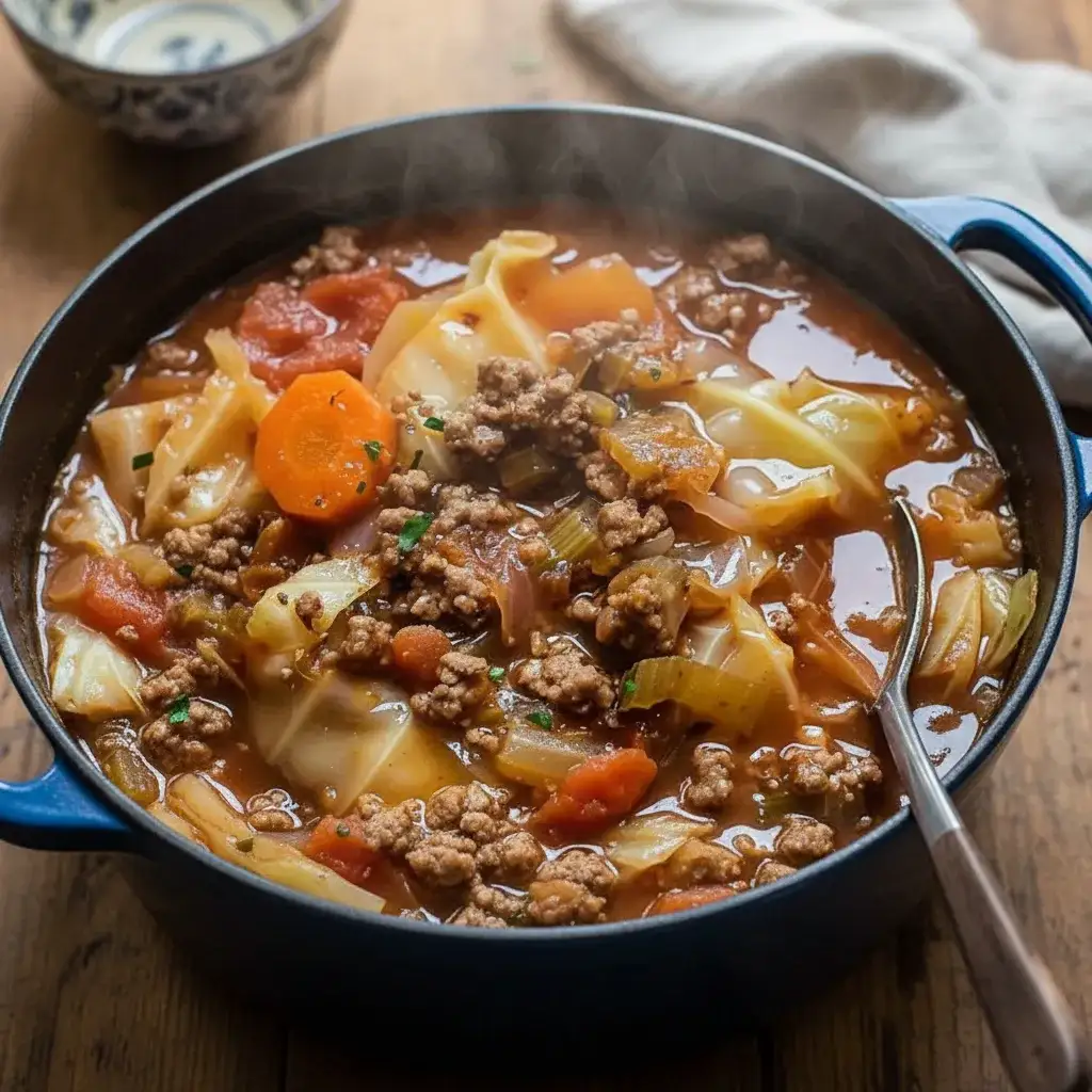 Ground Beef Cabbage Soup Recipes