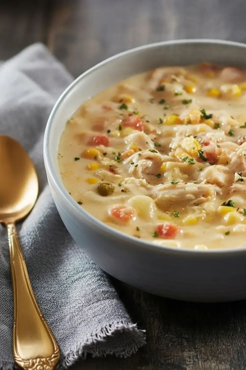 Mexican Chicken Corn Chowder Soup