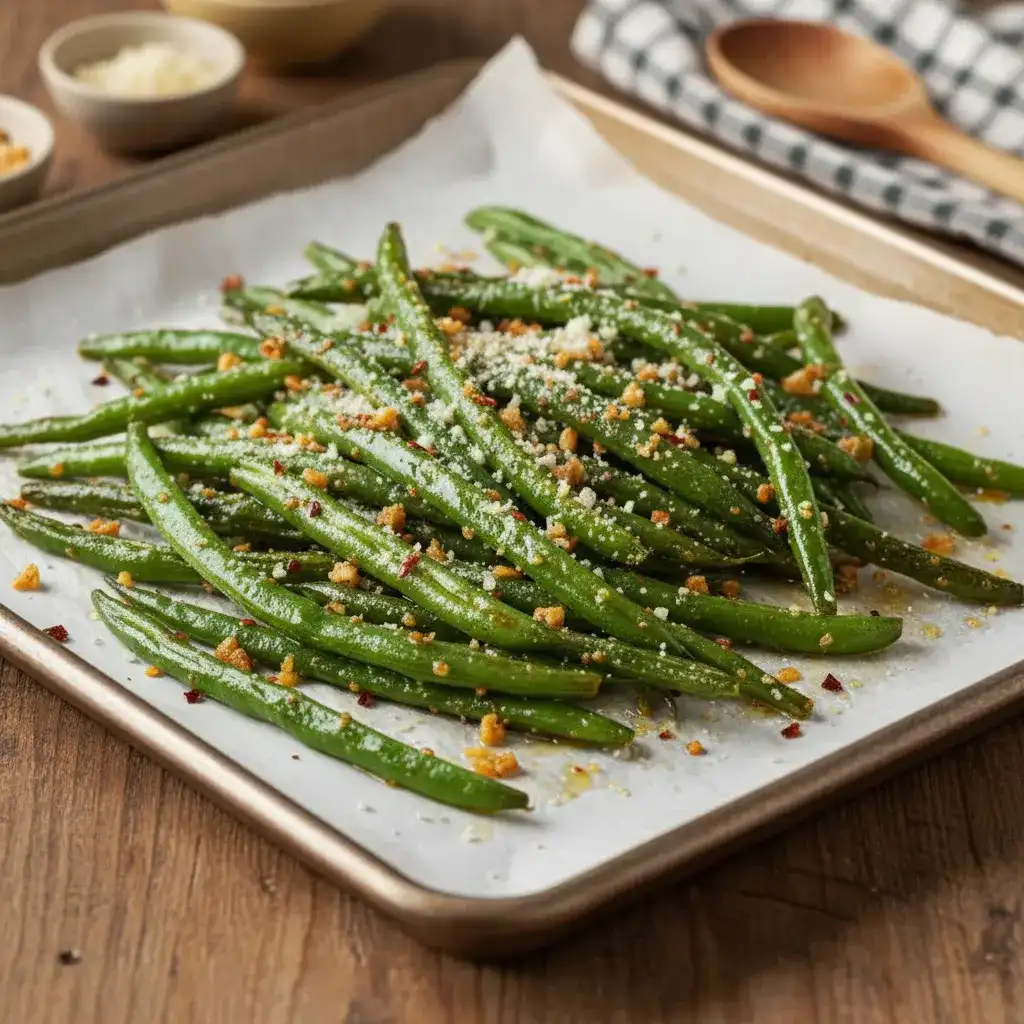 Oven Roasted Green Beans