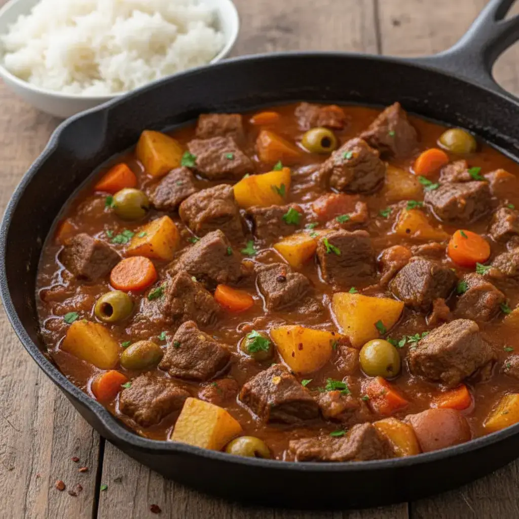 Authentic Puerto Rican Beef Stew (Carne Guisada)