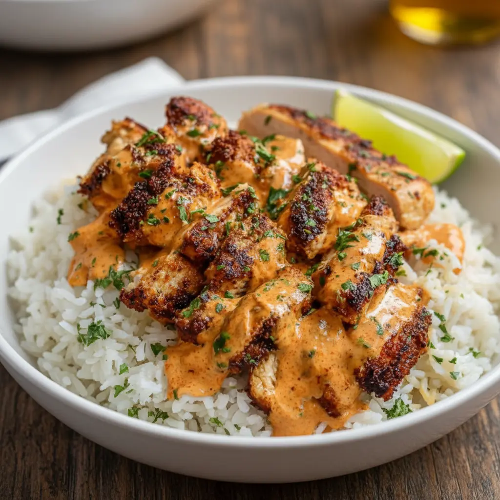 Creamy Cajun Chicken and Rice
