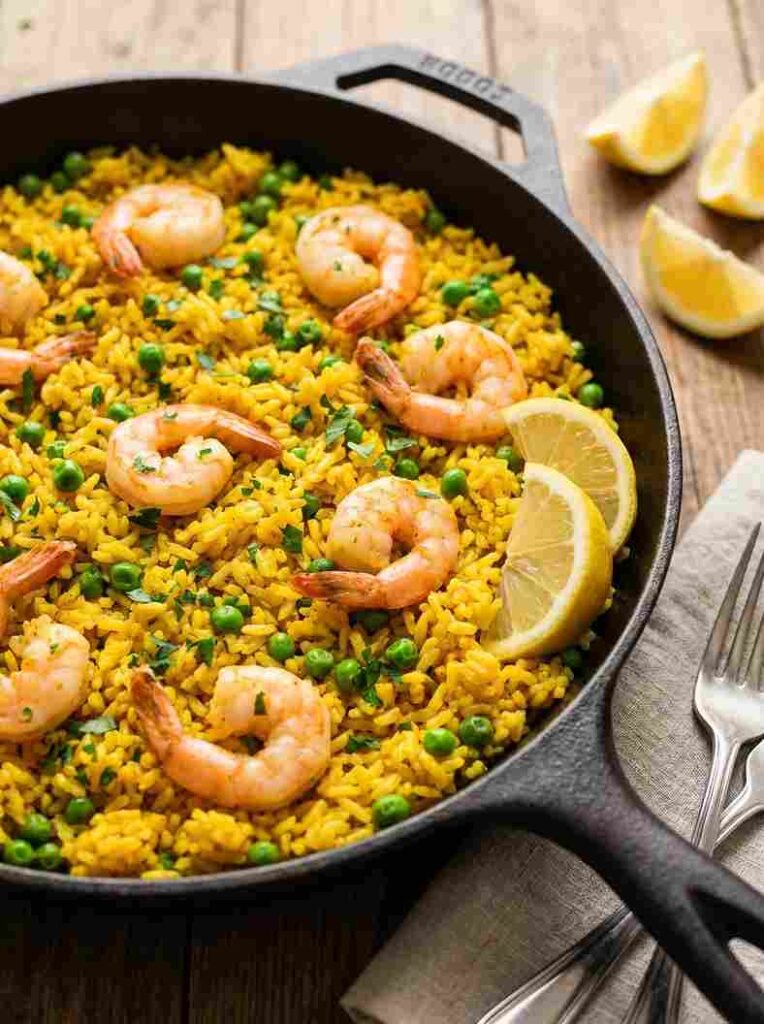 Shrimp and Yellow Rice Recipe